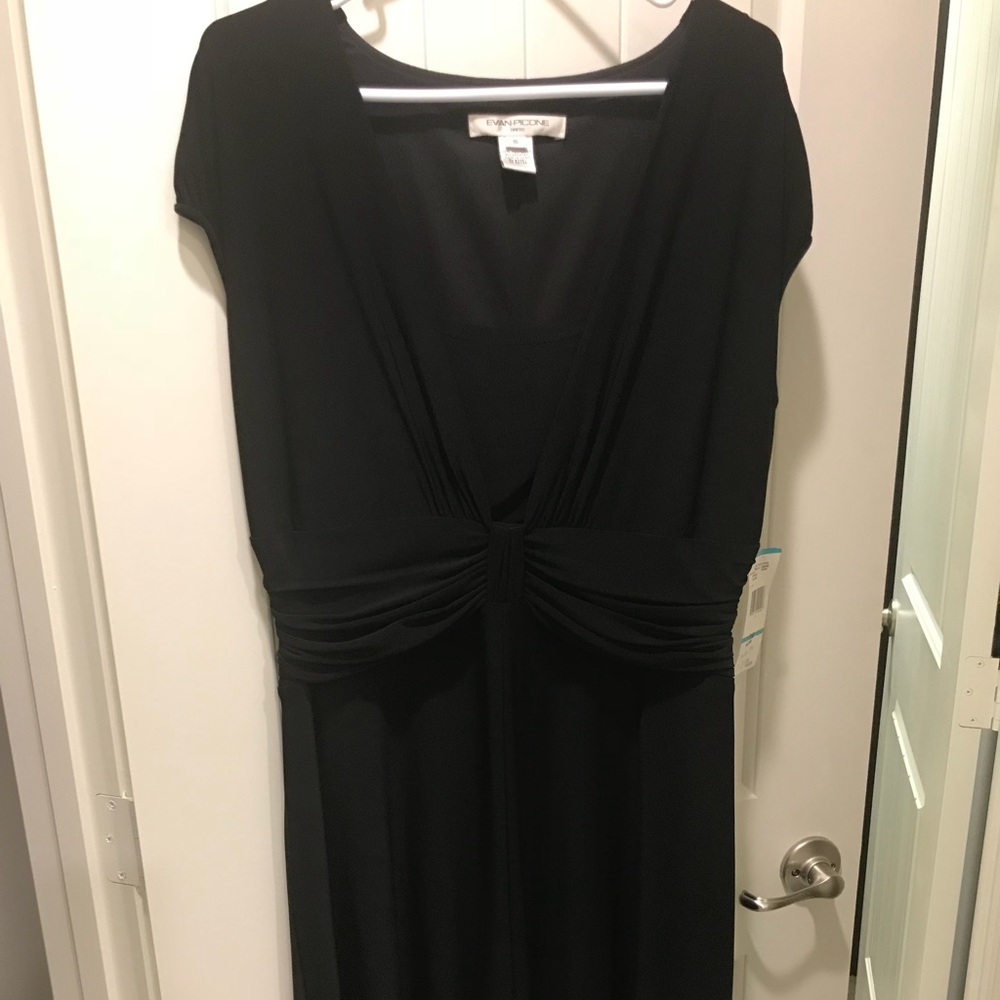 Black evening dress